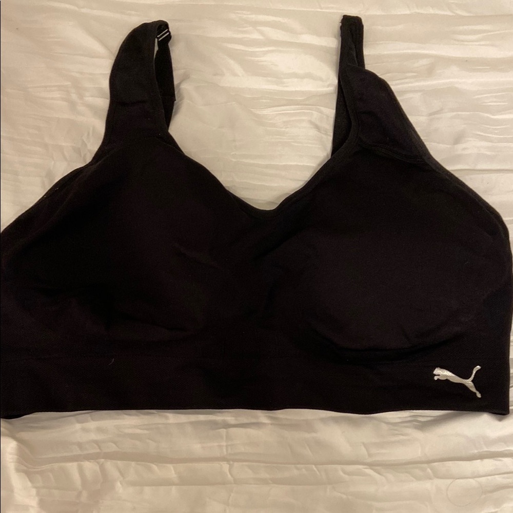 Puma Women's Black Sports Bra